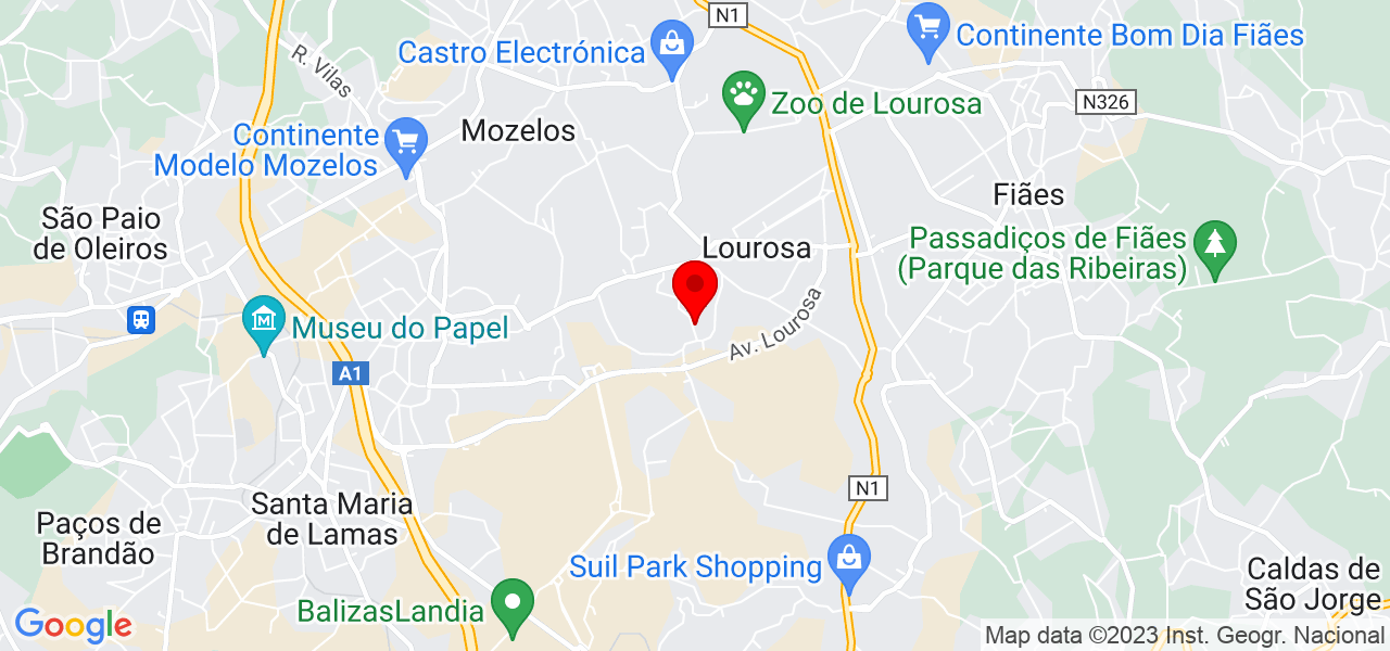 MiguelRibeiro - Aveiro - Santa Maria da Feira - Mapa