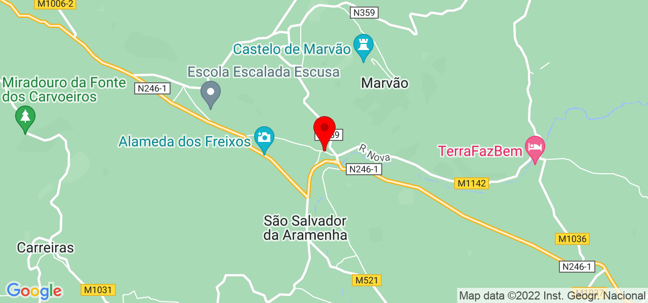 Micael Ramos de Lima - Portalegre - Marvão - Mapa