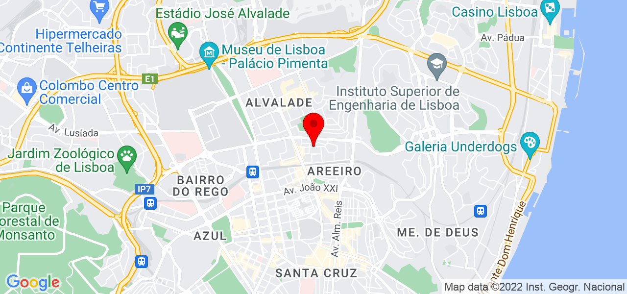 Studio Olivete - Lisboa - Lisboa - Carte