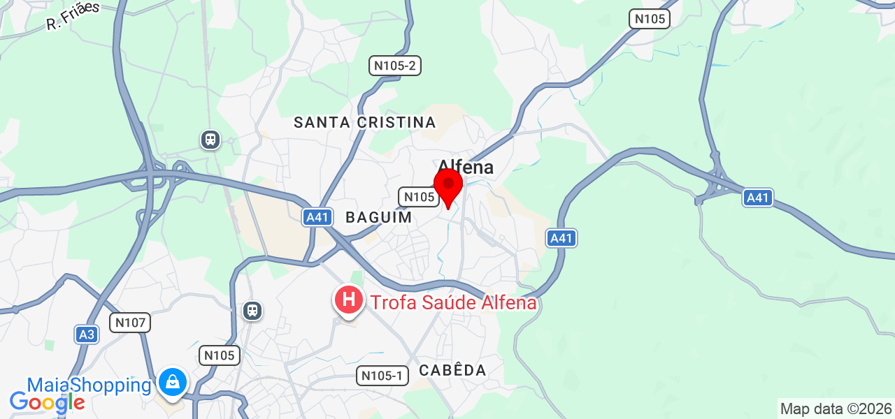 Lu&iacute;s Moreira - Porto - Valongo - Carte