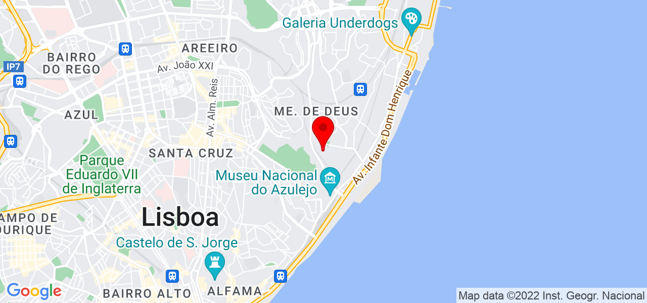 J&eacute;ssica Ant&atilde;o - Lisboa - Lisboa - Mapa