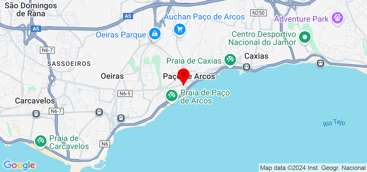 Pedroso - Lisboa - Oeiras - Mapa