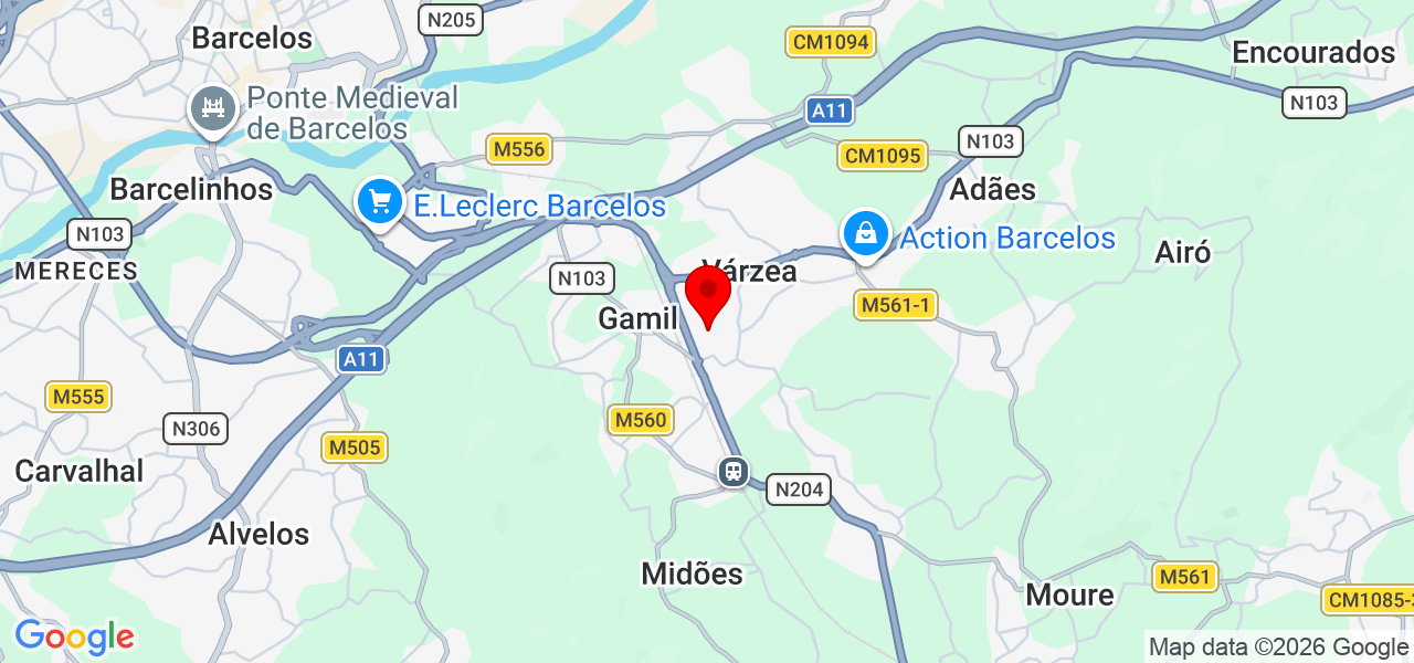 SM CLEAN - Braga - Barcelos - Mapa