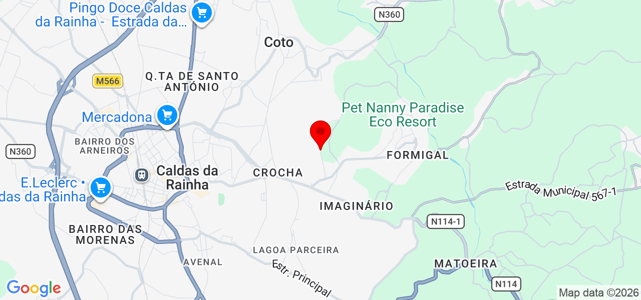 Cynthia - Leiria - Caldas da Rainha - Karte