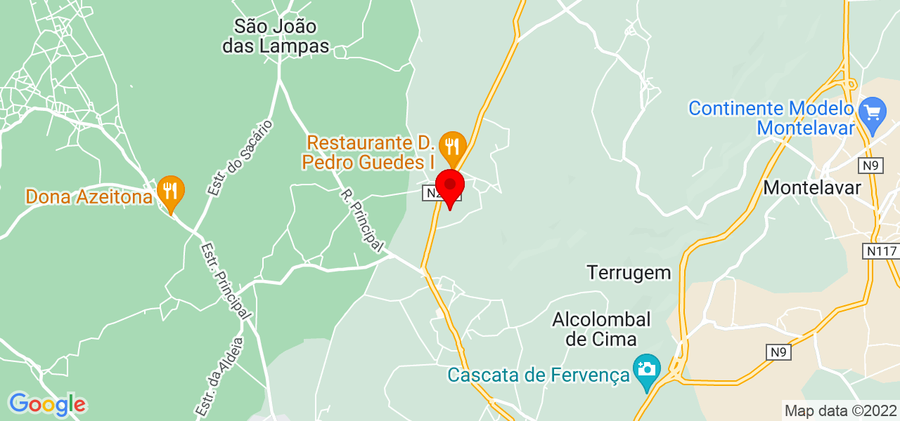 Paulo Teixeira - Lisboa - Sintra - Mapa