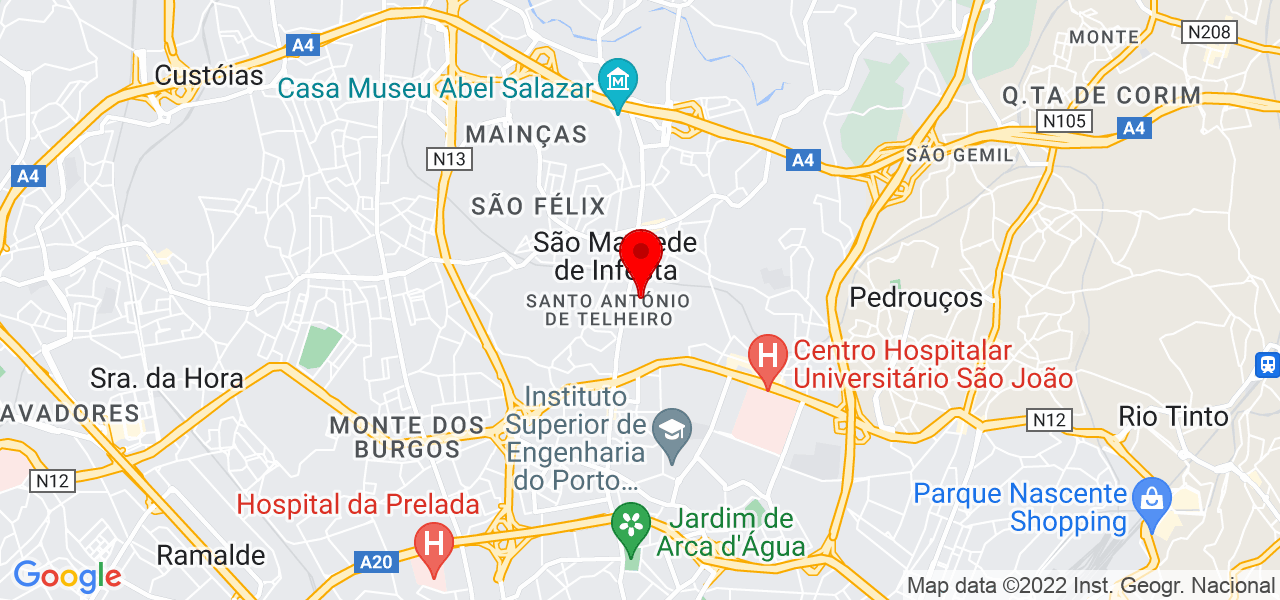 LuzVerde - Porto - Matosinhos - Mapa