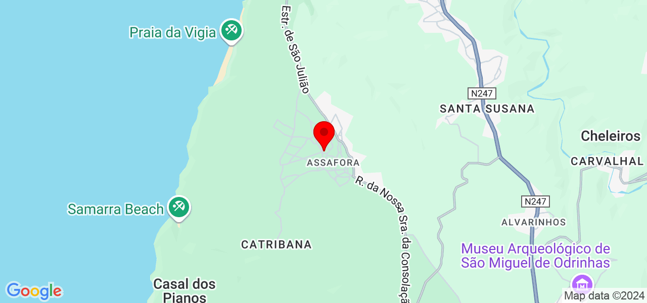 Josué Santos - Lisboa - Sintra - Mapa