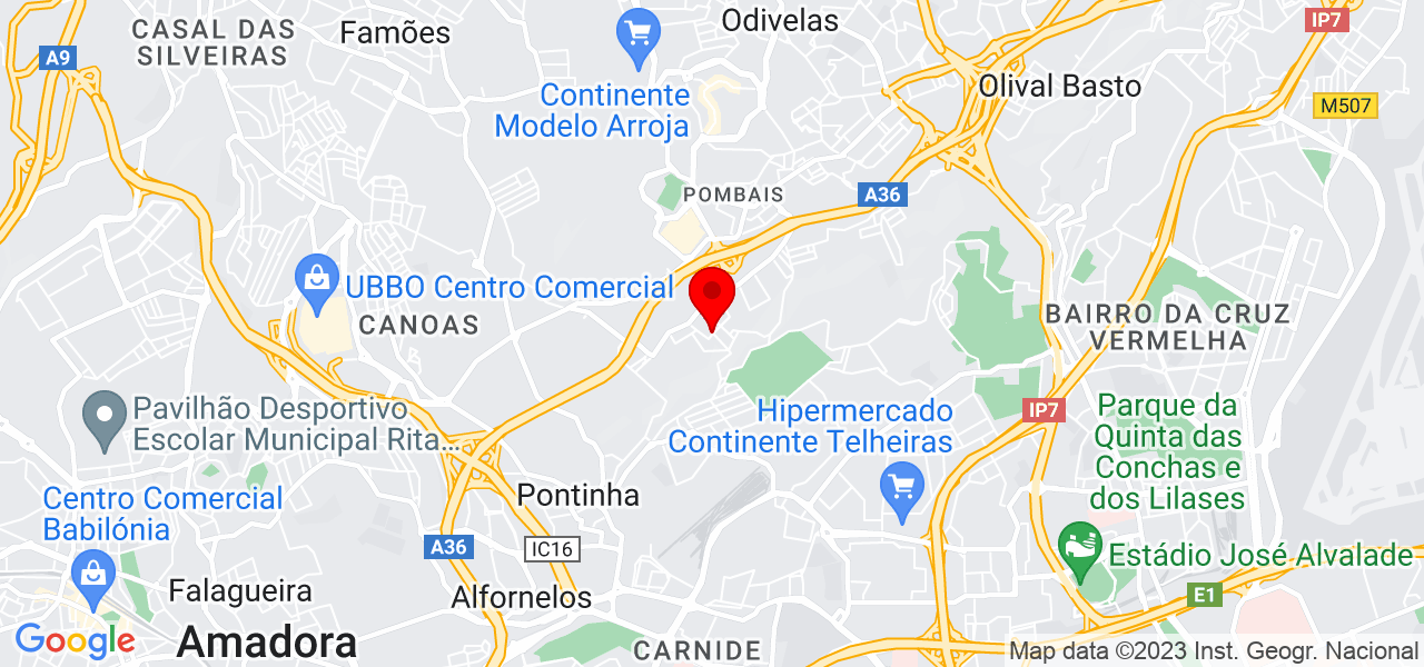 Iori Cruz - Lisboa - Odivelas - Mapa