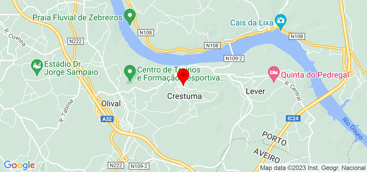 Vivy - Porto - Vila Nova de Gaia - Mapa