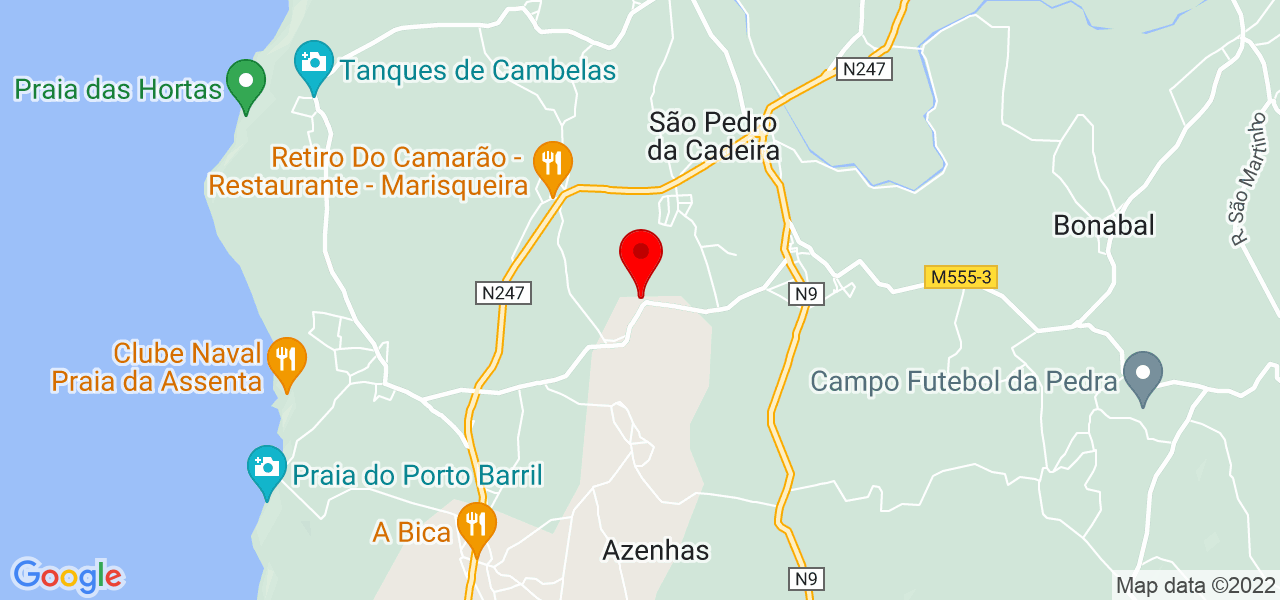 ALENCAR POTENCIANO DA SILVA - Lisboa - Torres Vedras - Mapa