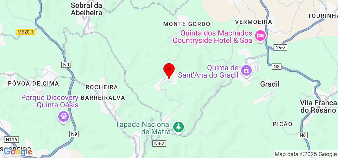 Alves construção - Lisboa - Mafra - Map
