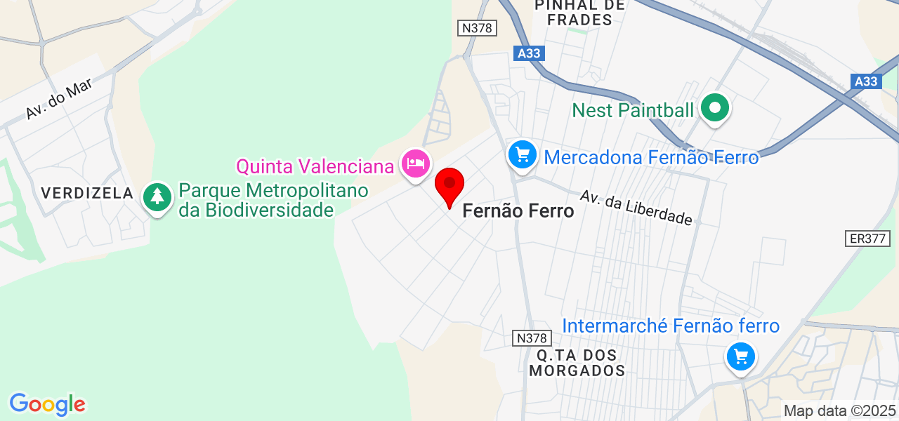 MARCÃO - Setúbal - Seixal - Map