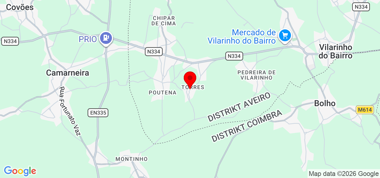 V.M.O - Aveiro - Anadia - Mapa