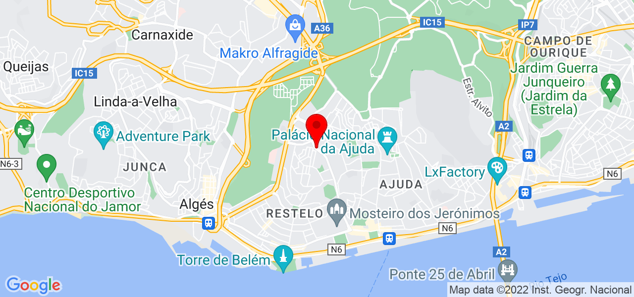 Ligia Silva - Lisboa - Lisboa - Mapa