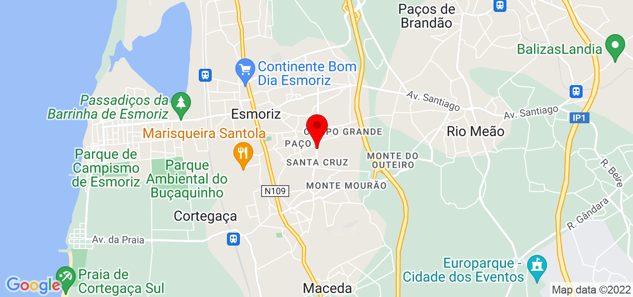 Joana Sa Ferreira - Aveiro - Ovar - Mapa