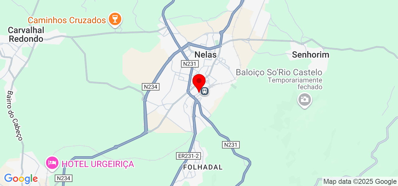 Etelvina Praia - Viseu - Nelas - Carte