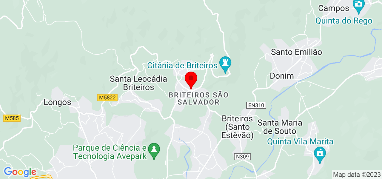 Daniel Silva - Braga - Guimarães - Mapa