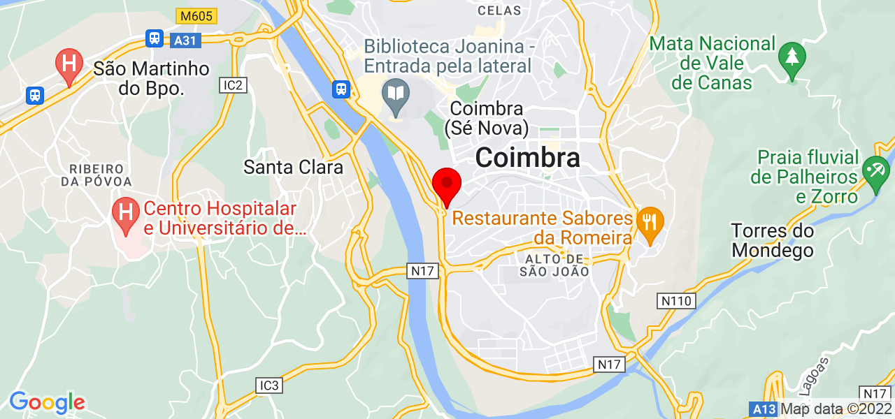 Cadidjatu - Coimbra - Coimbra - Mapa