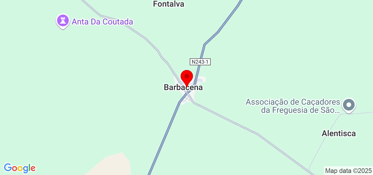 Cátia - Portalegre - Elvas - Karte