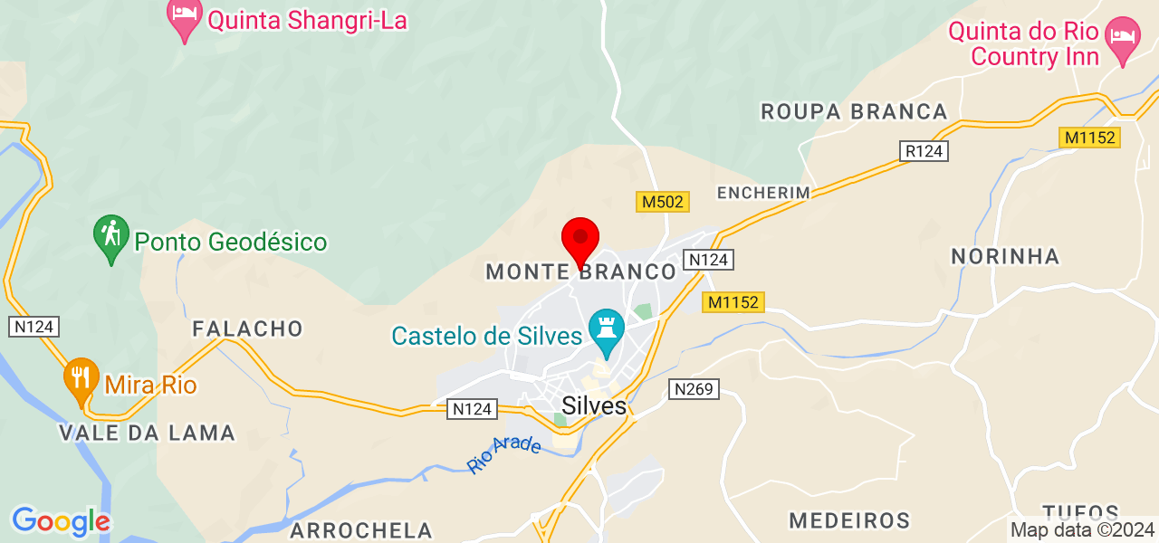 Dayana - Faro - Silves - Mapa
