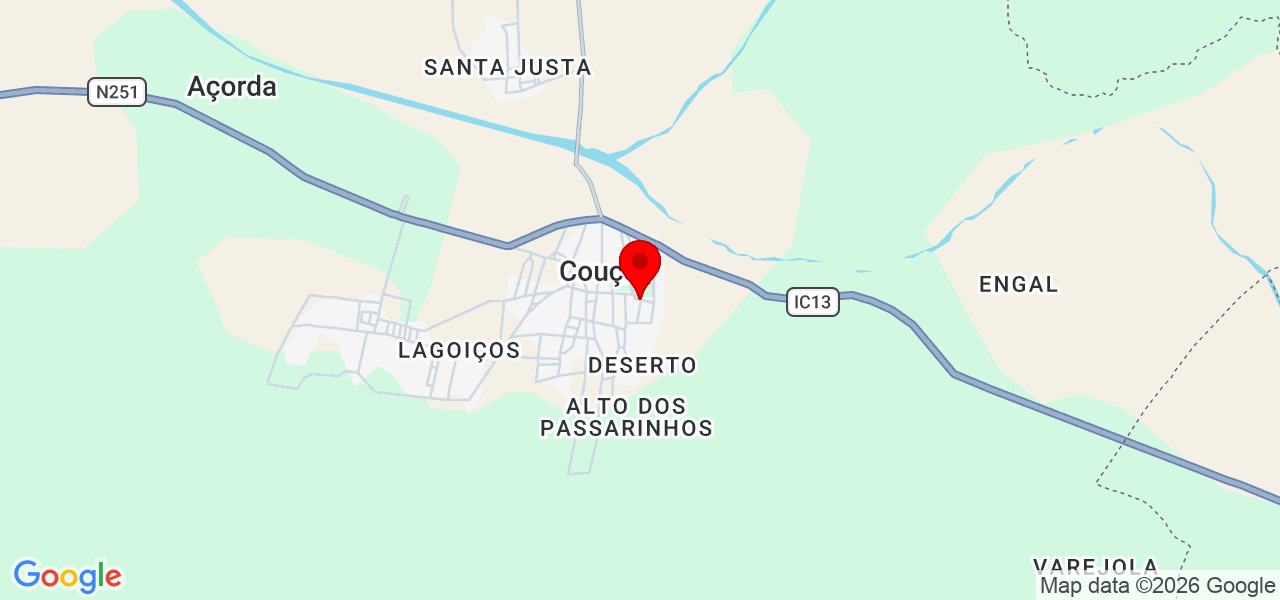 Luís Costa - Santarém - Coruche - Map