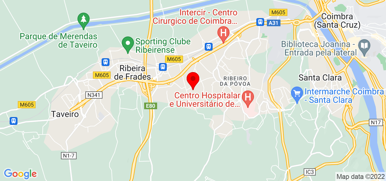 F&aacute;bio Pais - Coimbra - Coimbra - Mapa