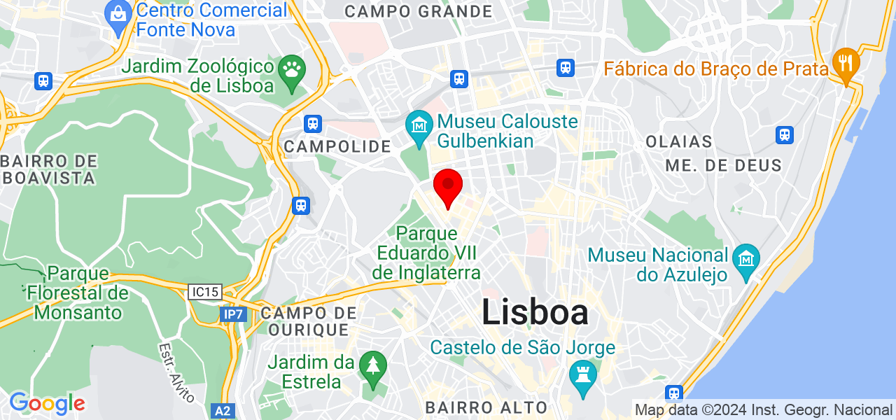 Ana Paula Amado Oraculista Terap&ecirc;utica - Lisboa - Lisboa - Mapa