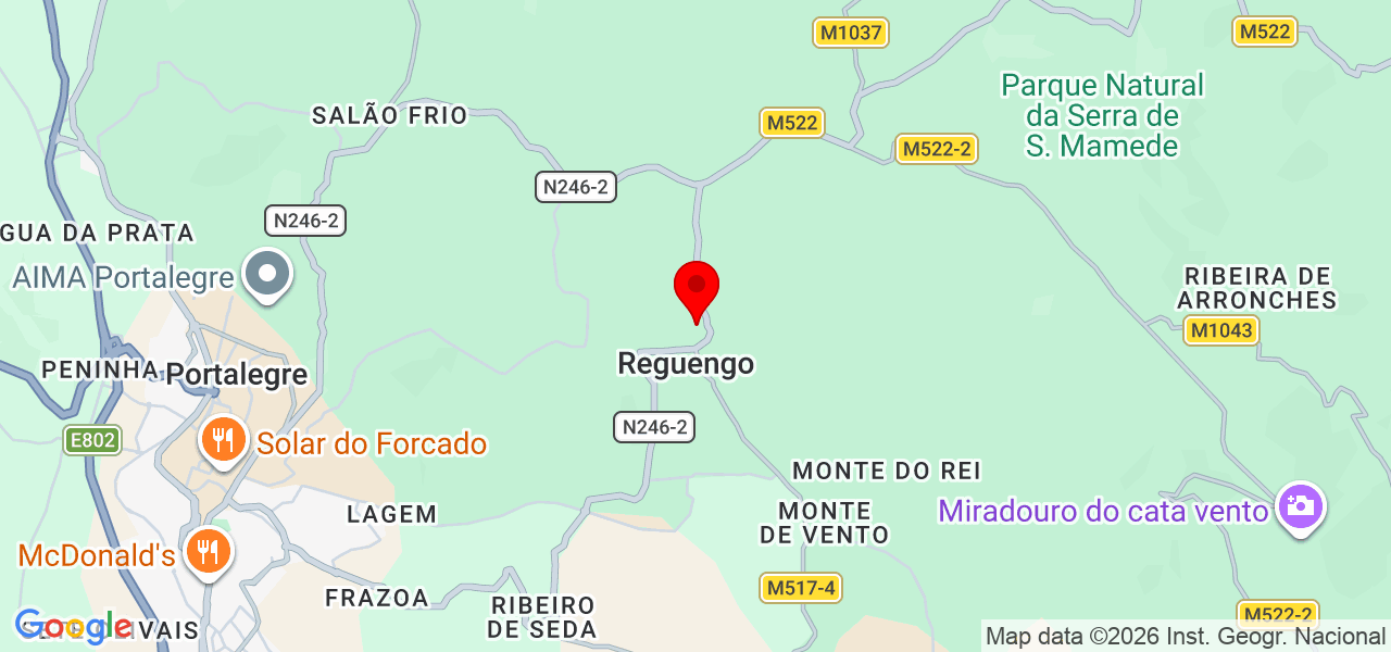 Quinta do Carril - Portalegre - Portalegre - Karte