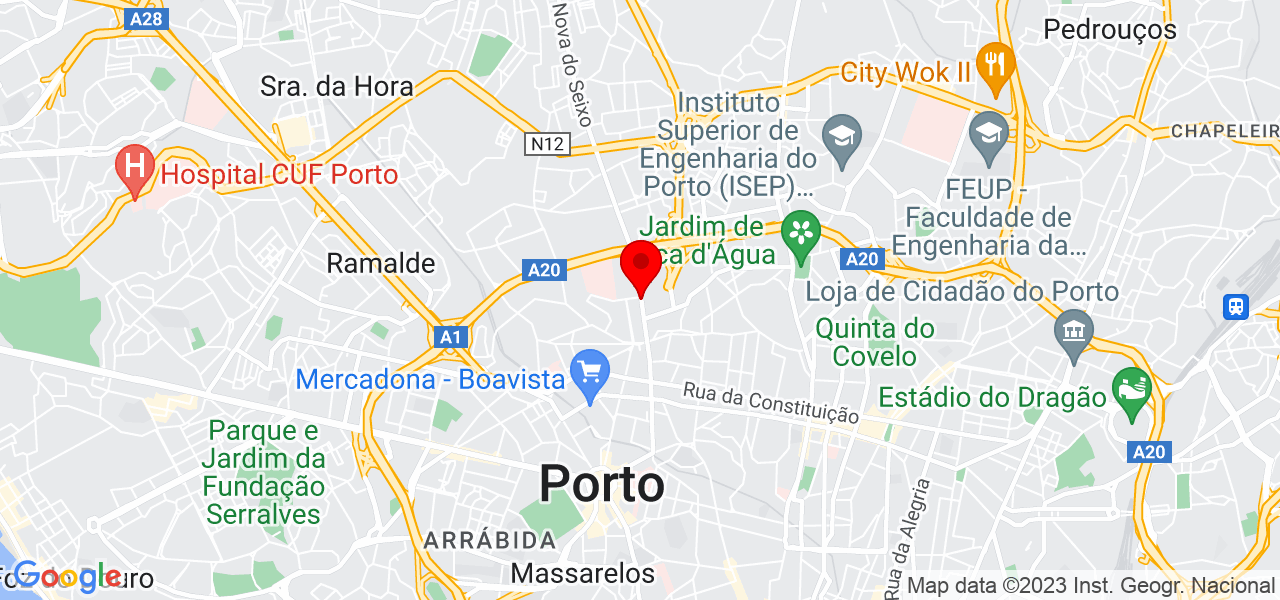 Natália Fonseca - Porto - Porto - Mapa