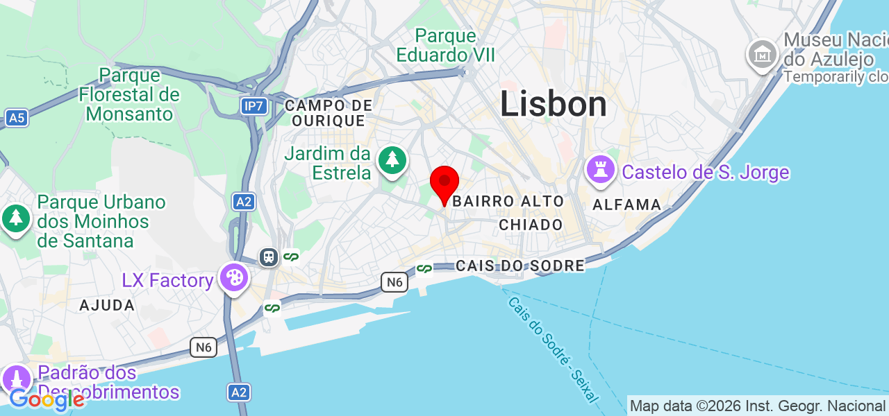 Chidinma Lynda Egbuta - Lisboa - Lisboa - Mapa