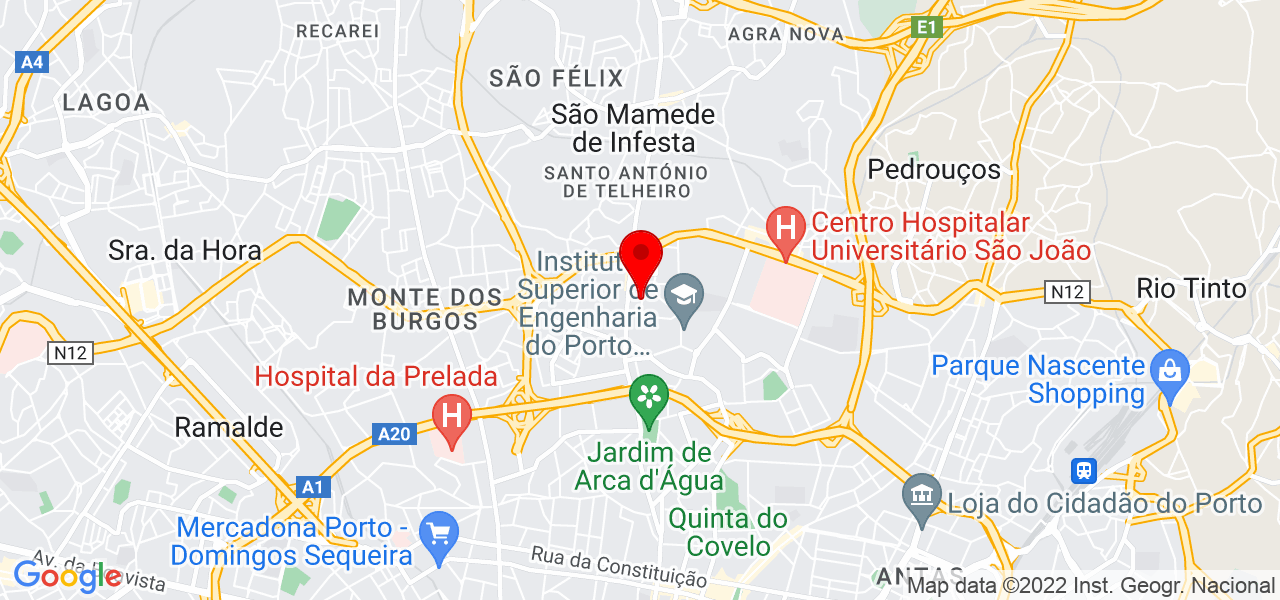 Leonardo Pereira - Porto - Porto - Mapa