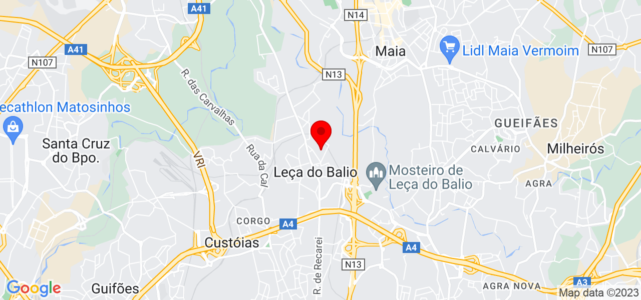 Carla - Porto - Matosinhos - Mapa