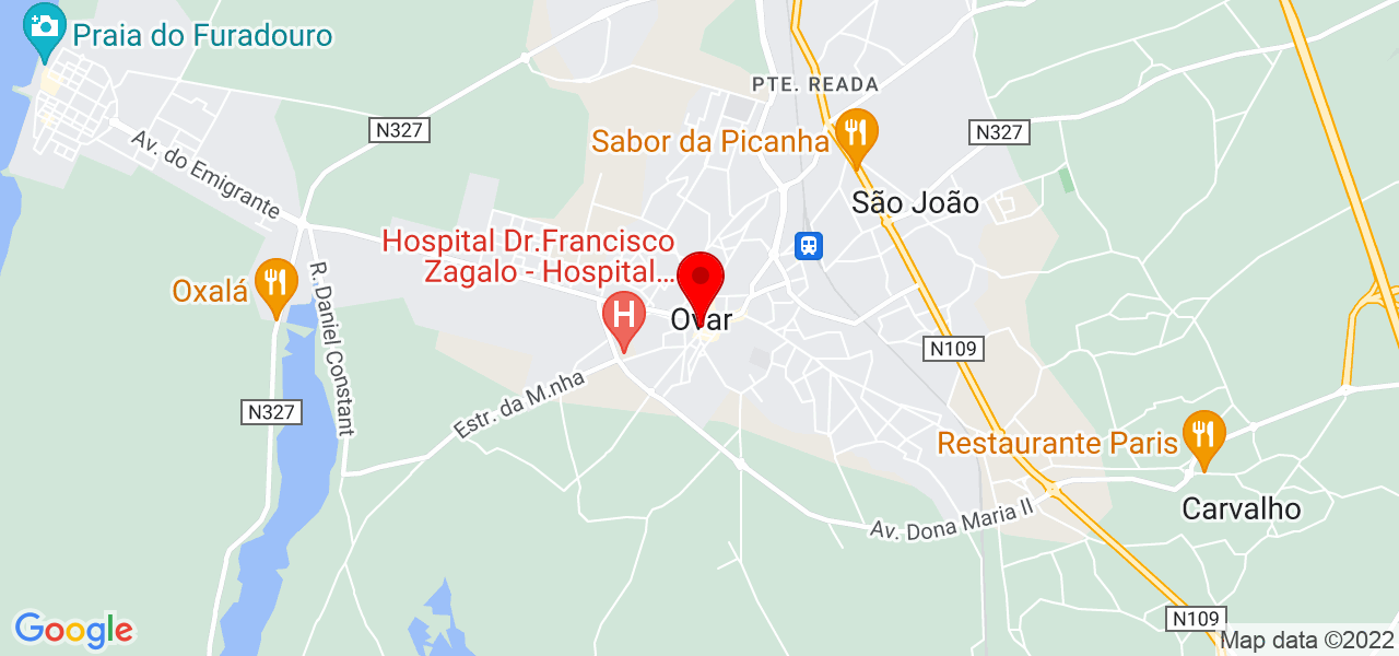 Monteperfil - Caixilharias Do Monte, Lda - Aveiro - Ovar - Mapa