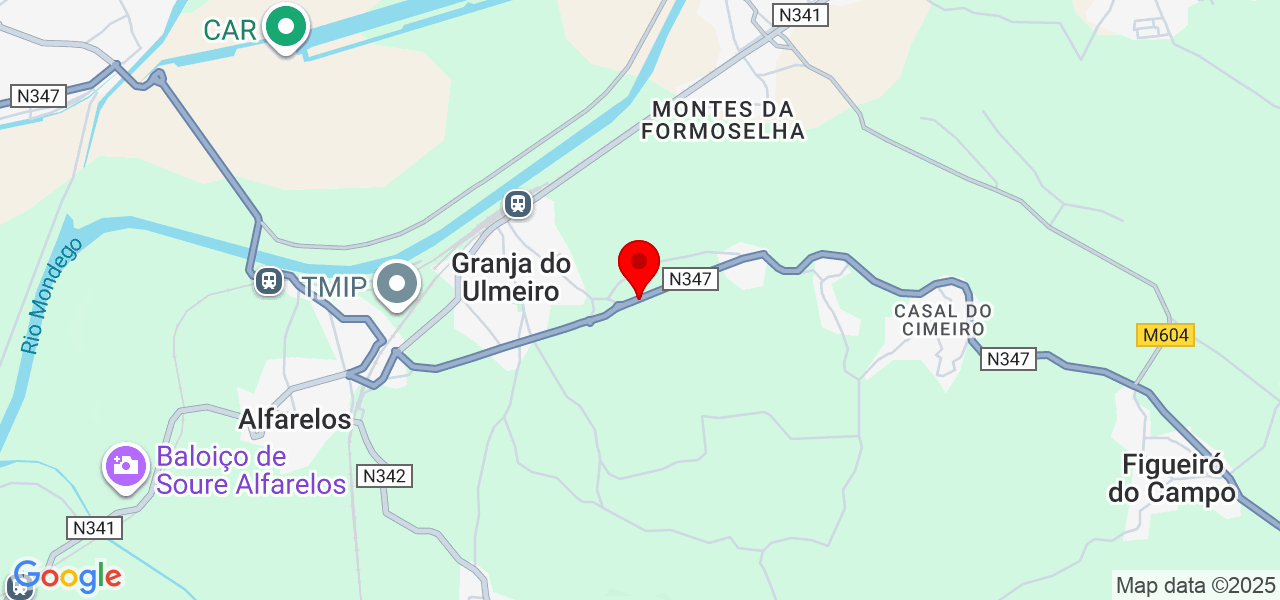 Teacher Jessy - Coimbra - Soure - Map