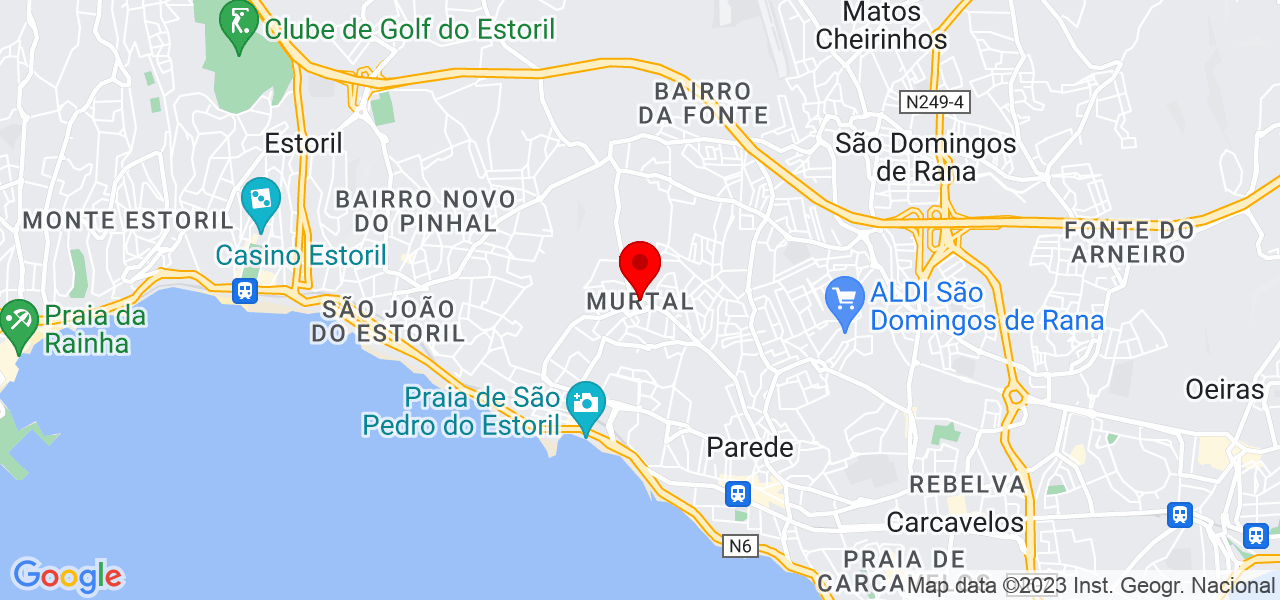 Marluce - Lisboa - Cascais - Mapa