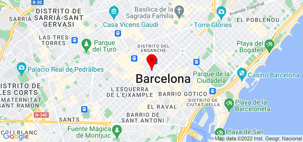 Paola L - Cataluña - Barcelona - Mapa