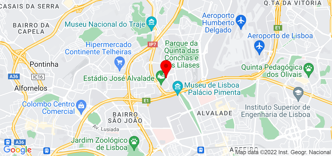 Vitor Silva - Lisboa - Lisboa - Mapa