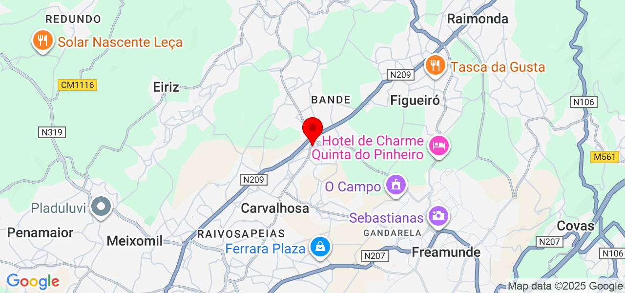 English Speaking - Handyman Services - Porto - Paços de Ferreira - Karte