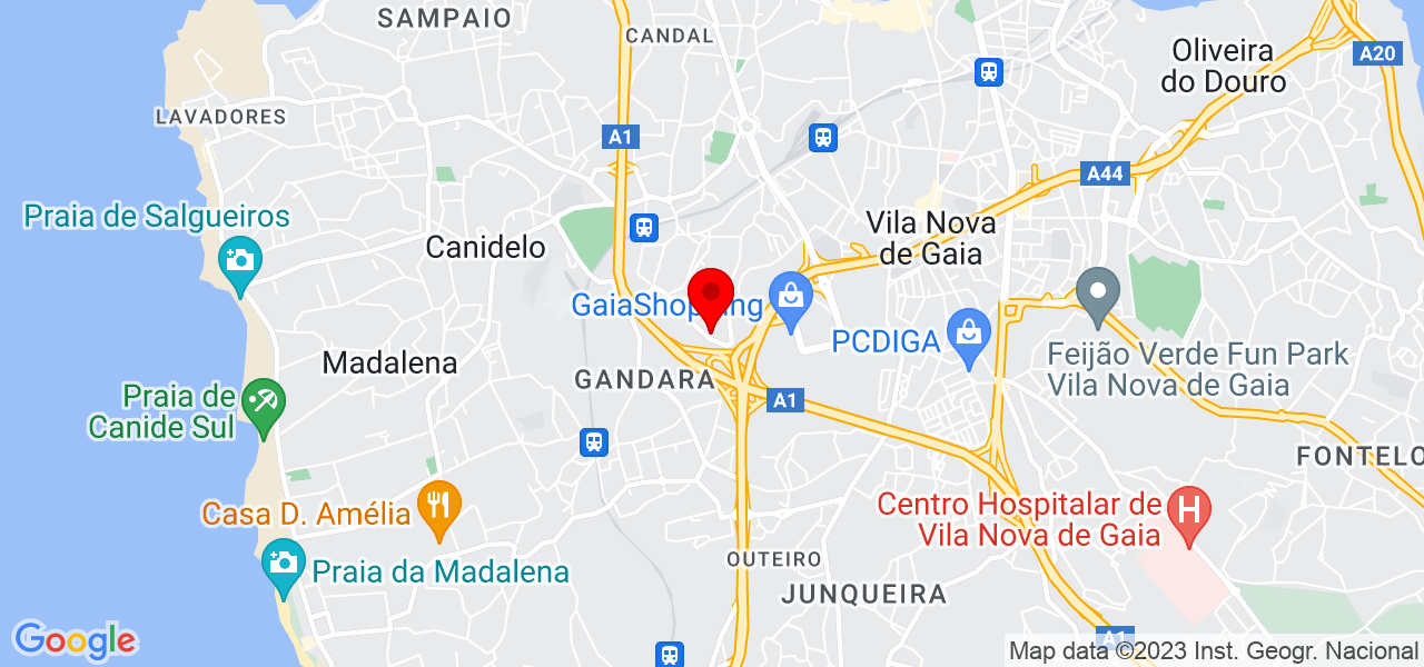 Raquel - Porto - Vila Nova de Gaia - Mapa