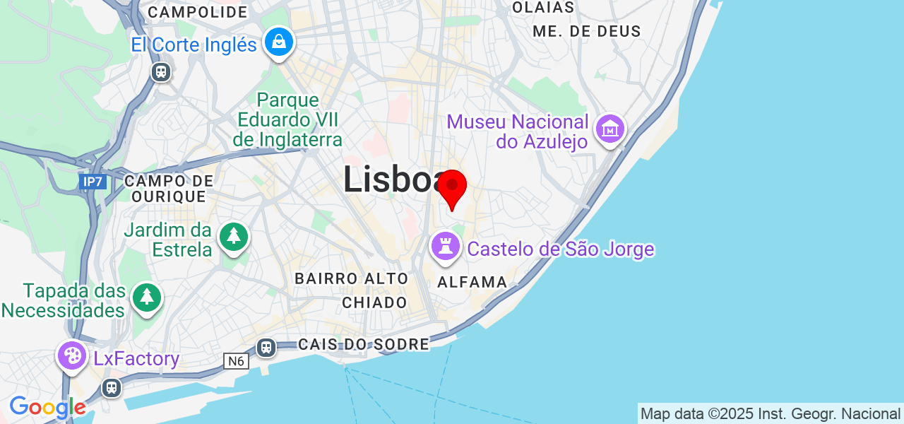 Jo&atilde;o Dias - Arquiteto - Lisboa - Lisboa - Mapa