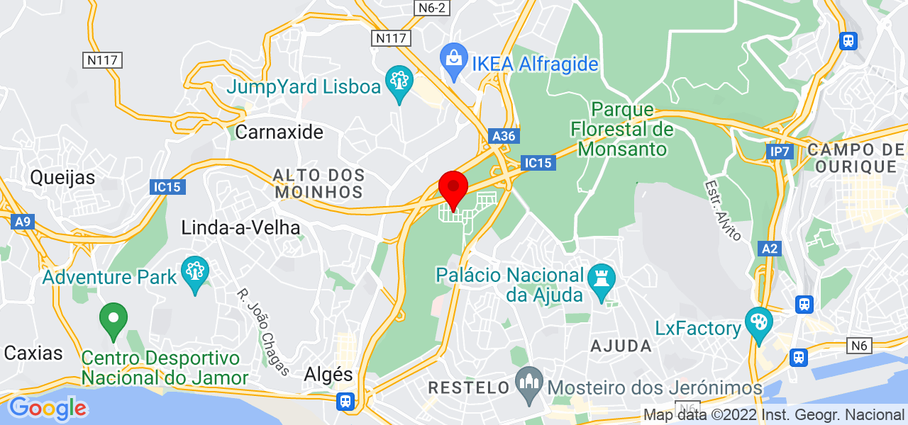 Ariana Tavares - Lisboa - Lisboa - Mapa