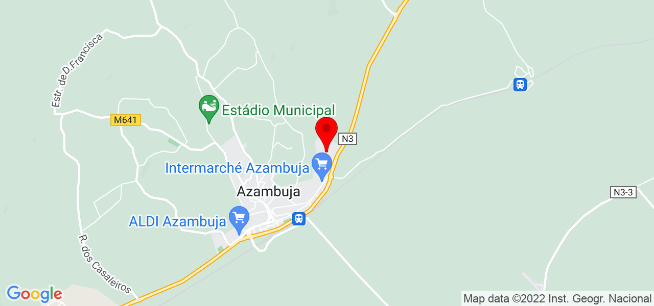 elsa Fidalgo - Lisboa - Azambuja - Mapa