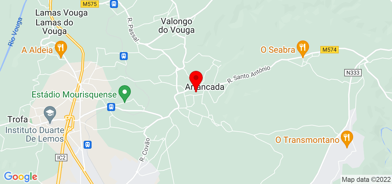 odilia - Aveiro - Águeda - Mapa