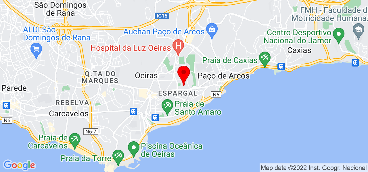 Trivial - Lisboa - Oeiras - Mapa