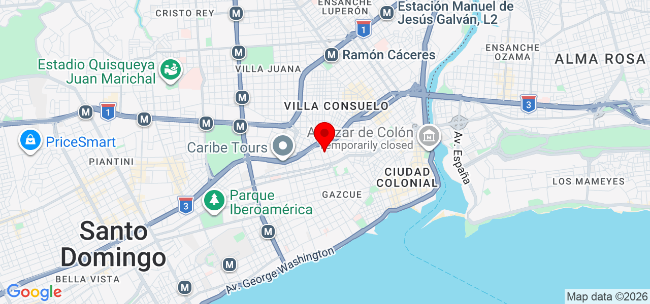 Doctor Glass - Distrito Nacional - Santo Domingo de Guzmán - Mapa