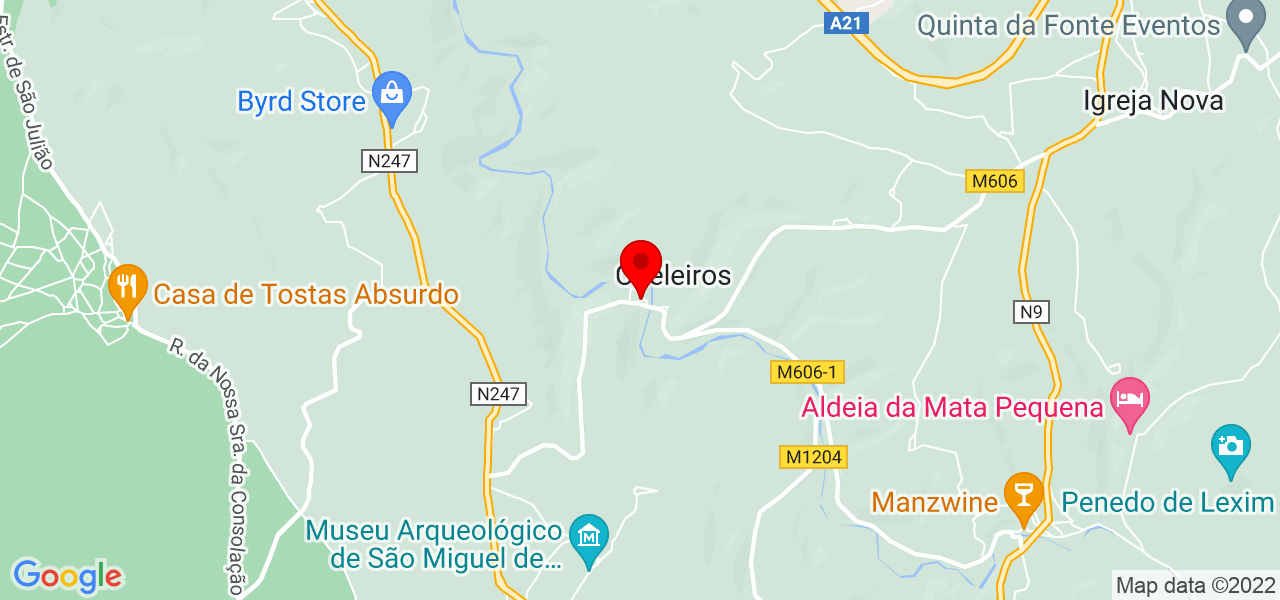 André Alves - Treinador de Cães Certificado - Lisboa - Mafra - Mapa