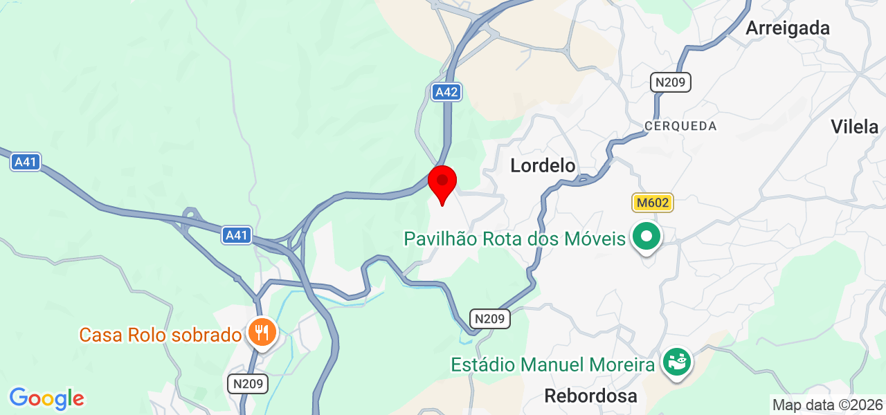 RT Estofos - Porto - Paredes - Map