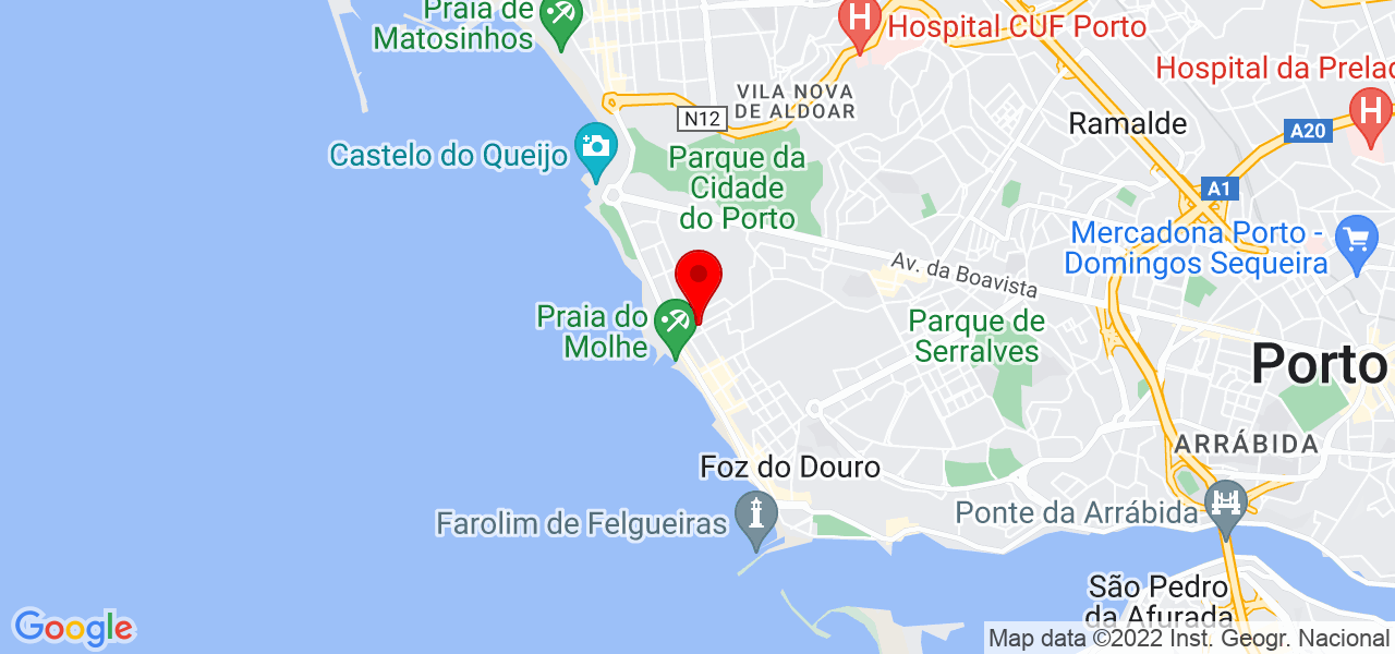 Diego - Porto - Porto - Mapa