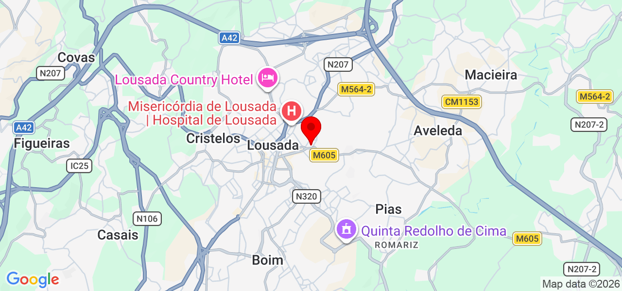 João Monteiro - Porto - Lousada - Mapa