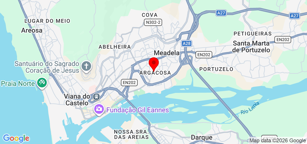 Adrian Ávila - Viana do Castelo - Viana do Castelo - Mapa